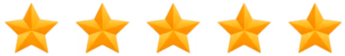 Five out of five stars